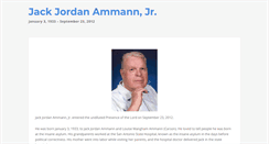 Desktop Screenshot of jackammann.com